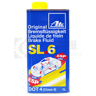 ATE DOT4 SL6专用原装制动液制动油刹车油刹车液03.9901-6402.2
