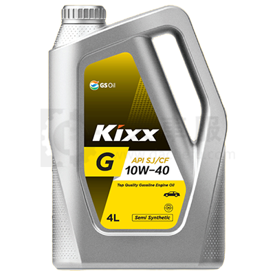 GS加德士Kixx Gold SJ全合成高级汽油机油10w-40 4L（韩国）Kixx G SJ/CF 10W-40