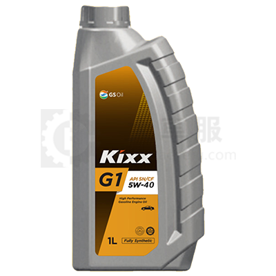 GS加德士Kixx G1超级高性能汽油机油5w-40 1L（韩国）Kixx G1 SN/CF 5W-40