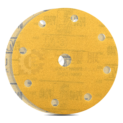 3M 干磨砂纸P80-400(6寸9孔)（236U）100/盒236U6C9K