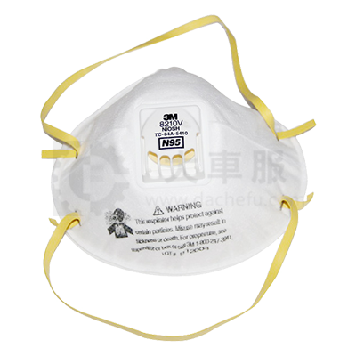 美国3M 8210v N95颗粒物防护口罩8210v